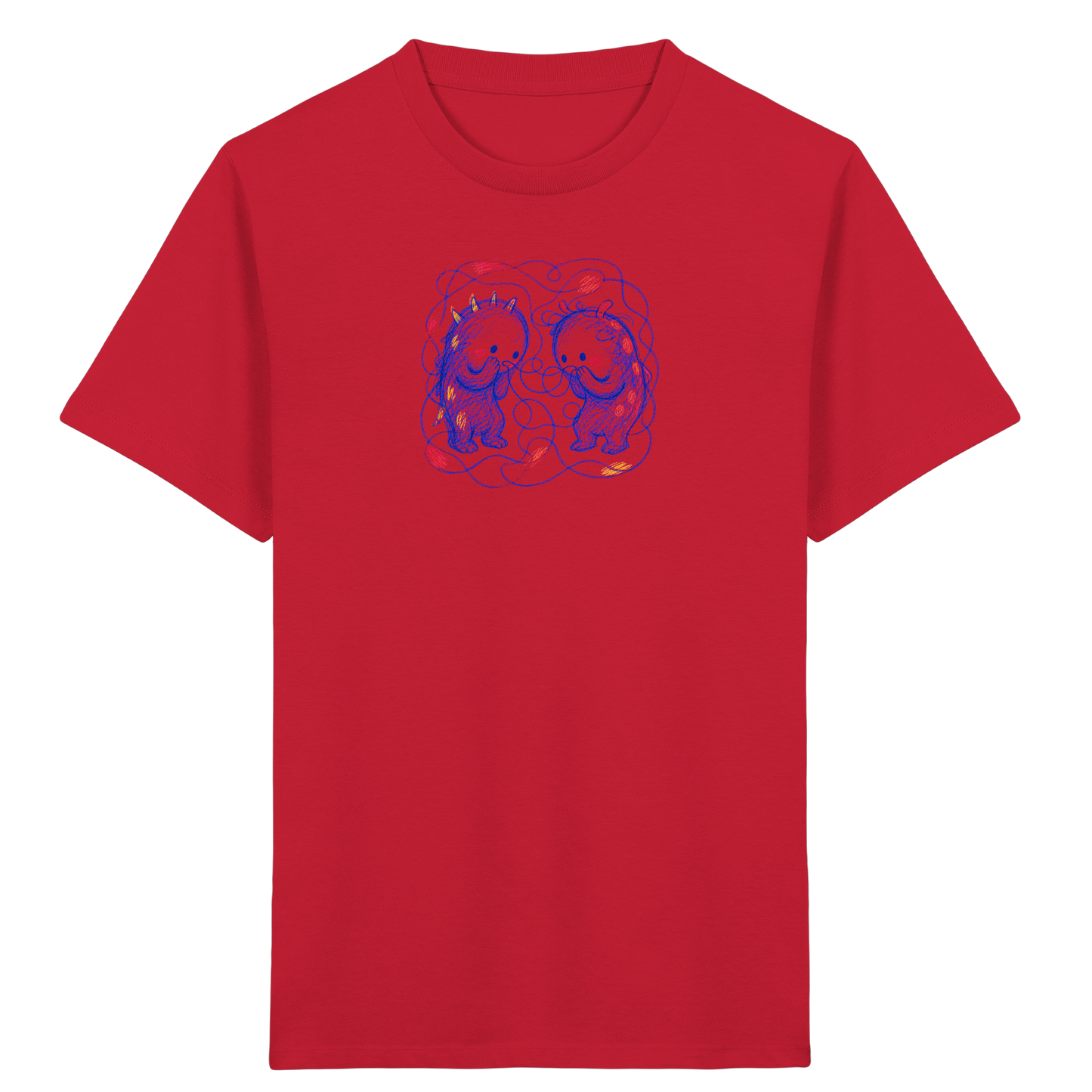 Leiseflüsterer Monster Kinder Shirt - Kinder Bio T-Shirt