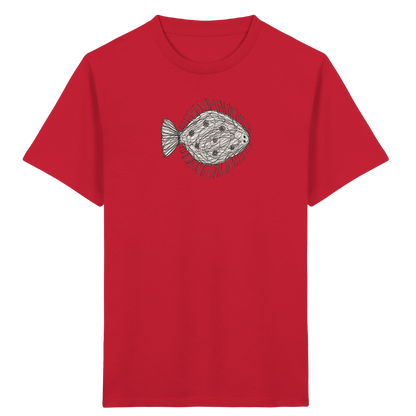 Flunder von oben - Kinder Bio T-Shirt