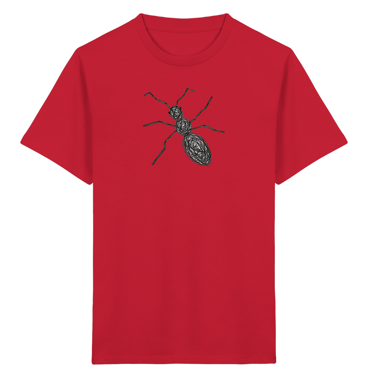 Ameise von oben - Kinder Bio T-Shirt