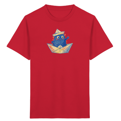 Kleiner Kapitän Monster - Kinder Bio T-Shirt