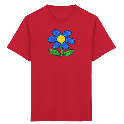 Kritzel Gänseblümchen für Kinder - Kinder Bio T-Shirt