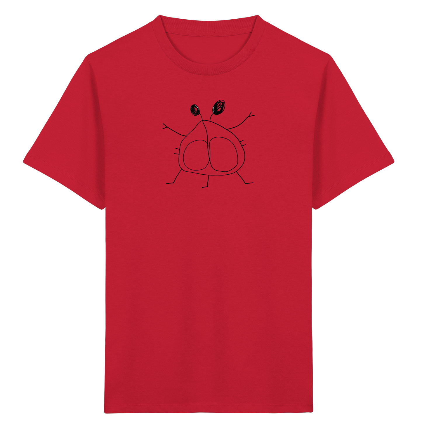 Kinder T-Shirt – Breites Doppelbauch Kreiswesen