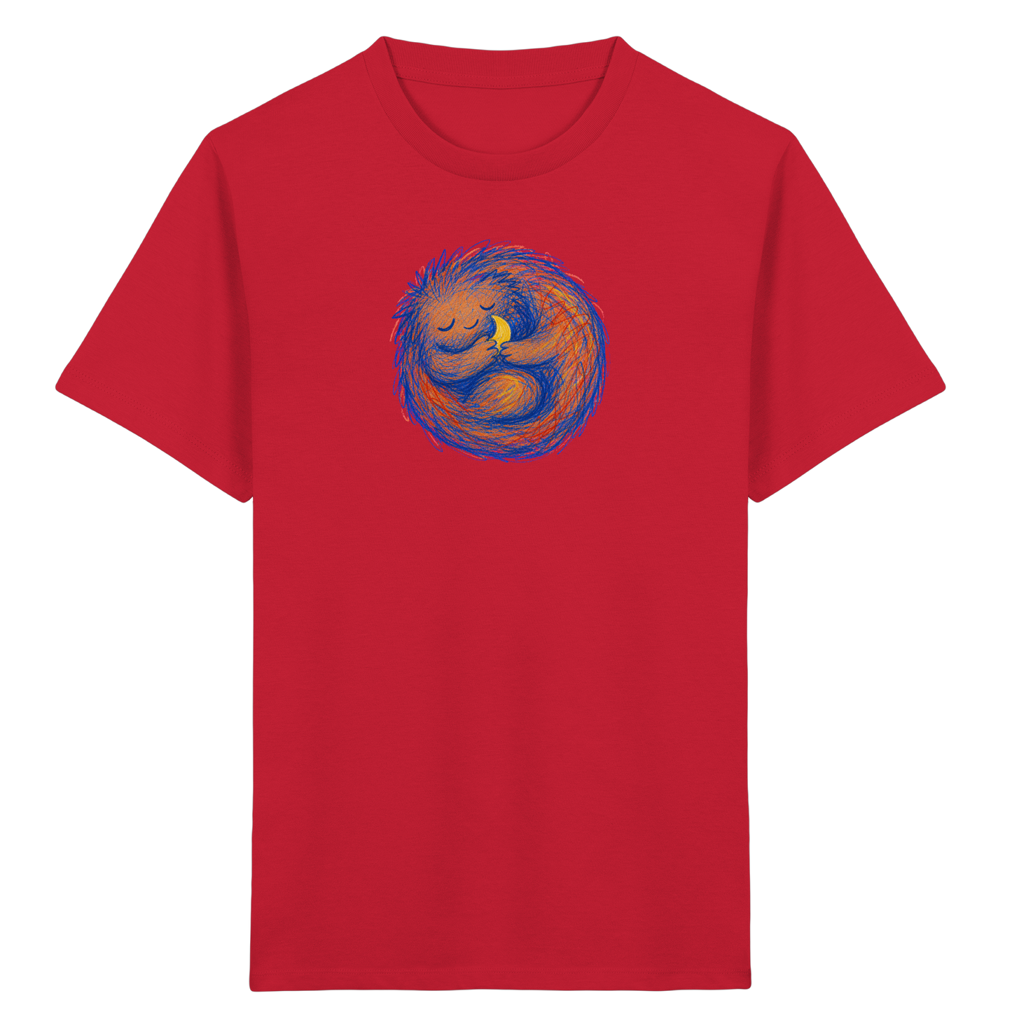 Schlafzottel mit kleinem Mond - Kinder Bio T-Shirt