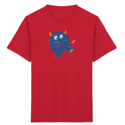Kitzelzottel lacht im Federkitzel - Kinder Bio T-Shirt