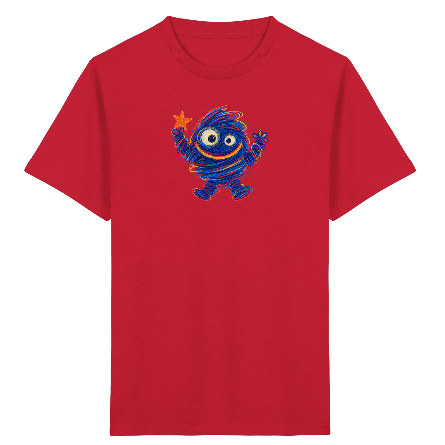 Kuschelsturm Kritzelmonster Shirt - Kinder Bio T-Shirt