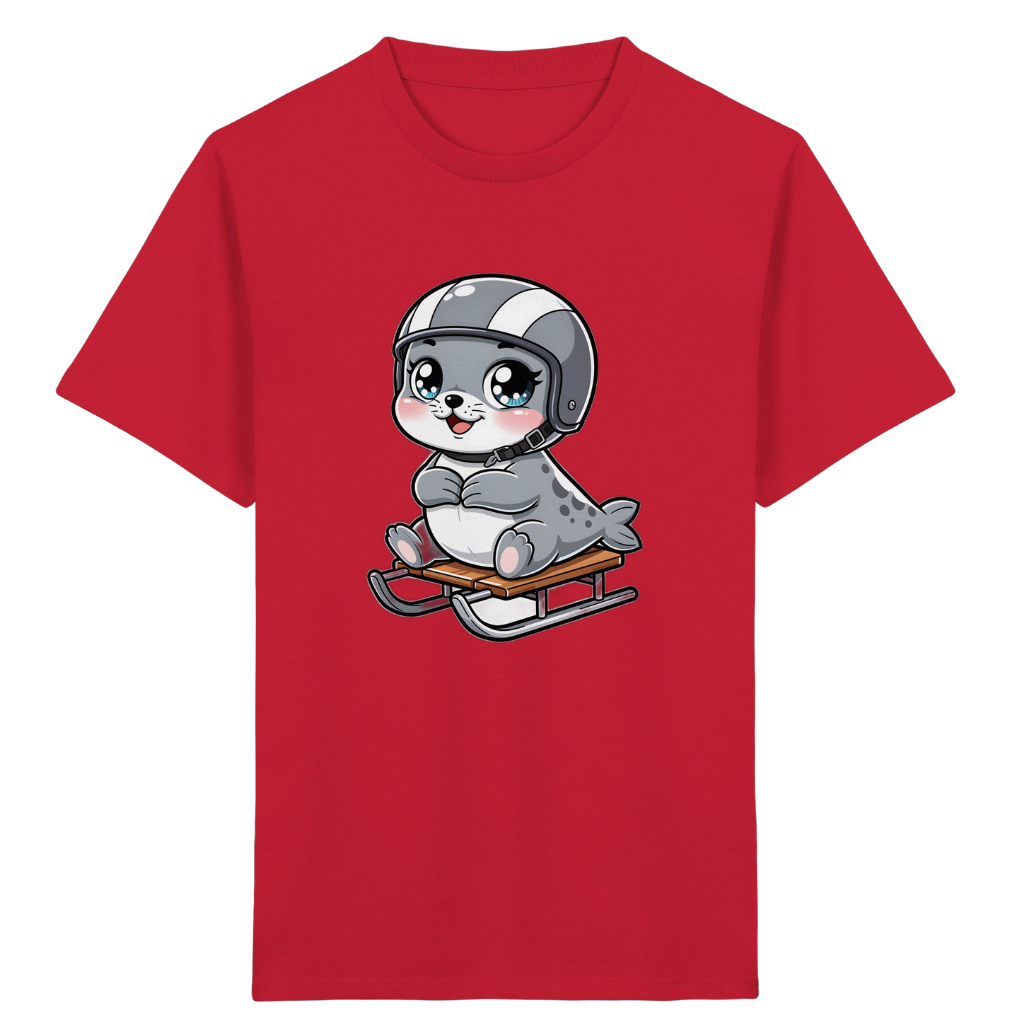 Robbe auf Schlitten: Abenteuer T-Shirt