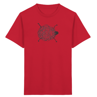 Schaf von oben Shirt - Kinder Bio T-Shirt