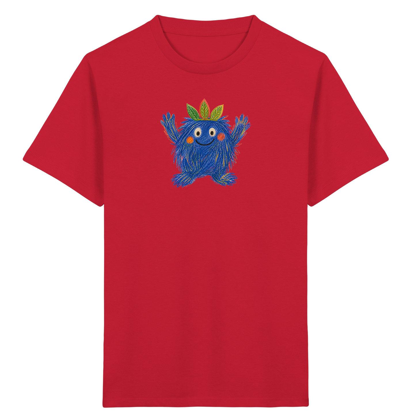 Blätterzottel Kinder Monster Shirt - Kinder Bio T-Shirt