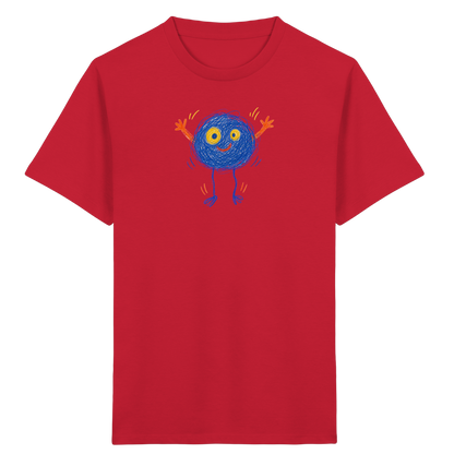 Hüpfkugel Kritzelmonster Kinder T-Shirt - Kinder Bio T-Shirt