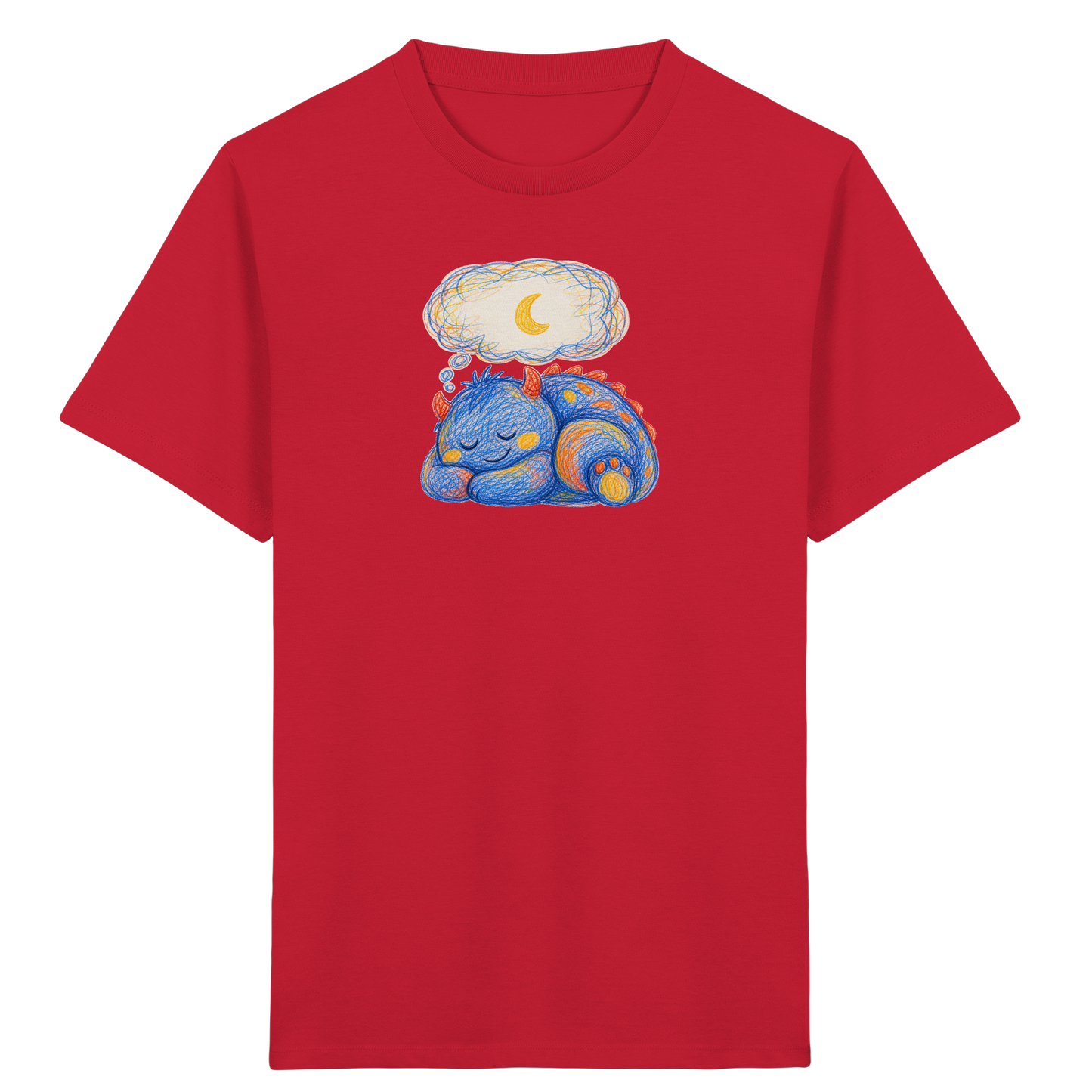 Traumblase Kritzelmonster Kinder Shirt - Kinder Bio T-Shirt