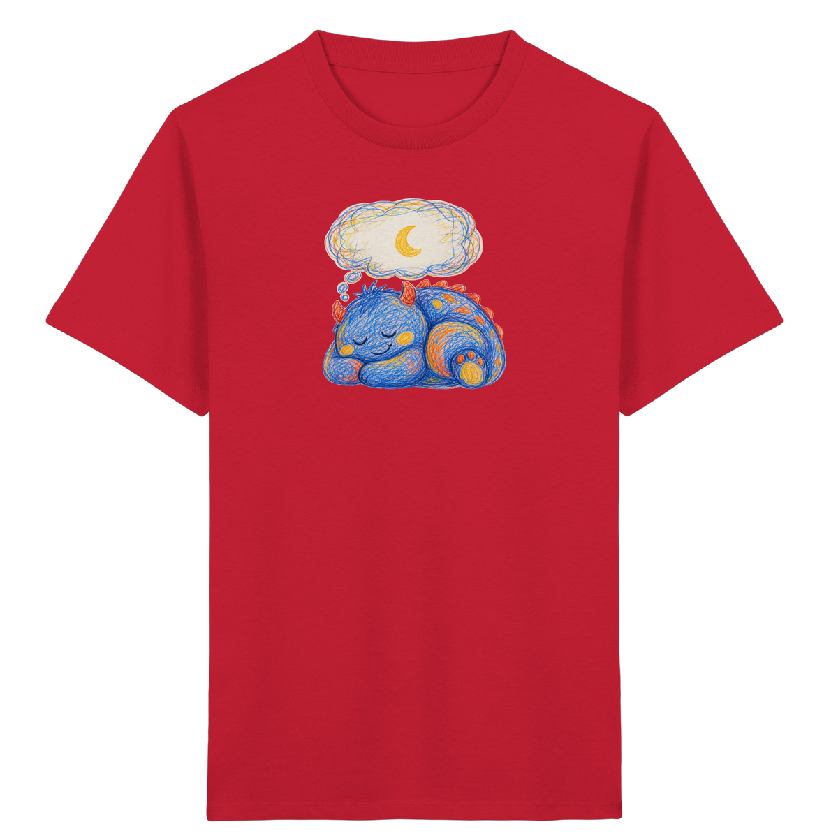 Traumblase Kritzelmonster Kinder Shirt - Kinder Bio T-Shirt