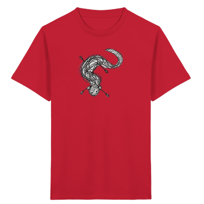 Frettchen von oben Kinder-Shirt - Kinder Bio T-Shirt