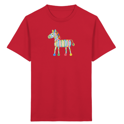 Farbpunkt Zebra für Kinder - Kinder Bio T-Shirt