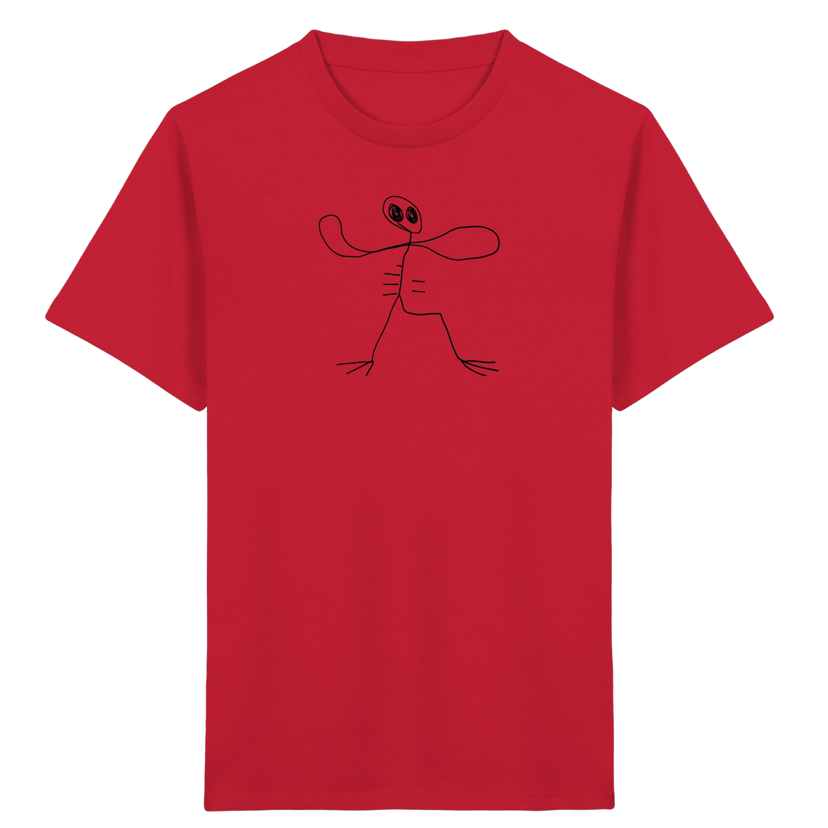 Tropfenkopf mit Stelzenbeinen - Kinder Bio T-Shirt