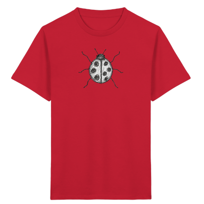 Marienkäfer von oben - Kinder Bio T-Shirt