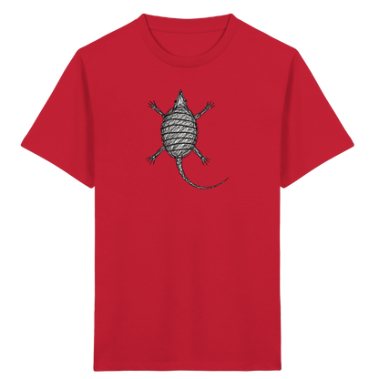 Gürteltier von oben - Kinder Bio T-Shirt