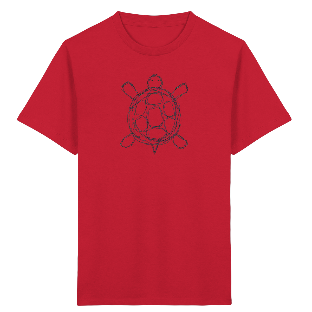 Schildkröte von oben - Kinder Bio T-Shirt