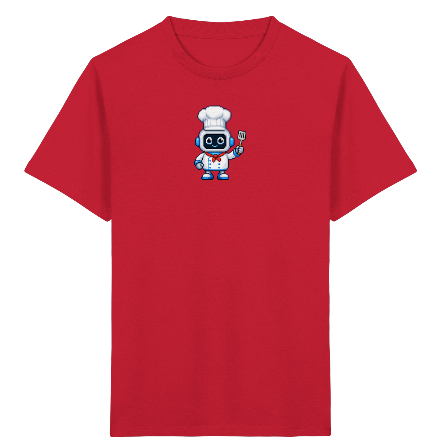 Pixel Roboter Koch: Dein Retro T-Shirt - Kinder T-Shirt
