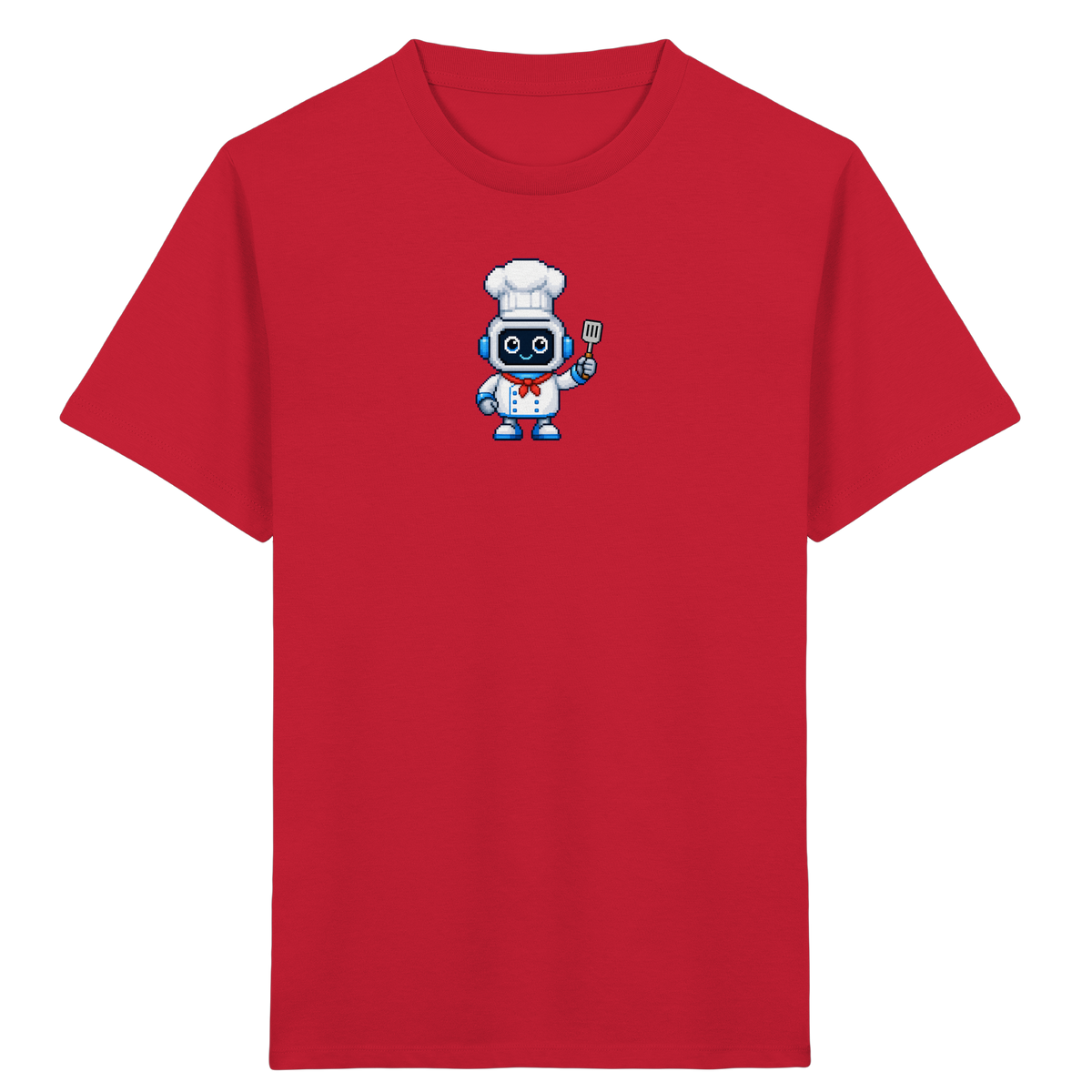 Pixel Roboter Koch: Dein Retro T-Shirt - Kinder T-Shirt