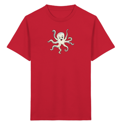 Fröhliches Kraken T-Shirt für Kinder - Kinder Bio T-Shirt