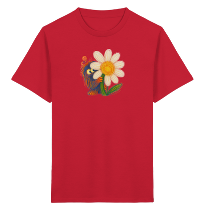 Gänseblümchen Monster Kinder T-Shirt - Kinder Bio T-Shirt