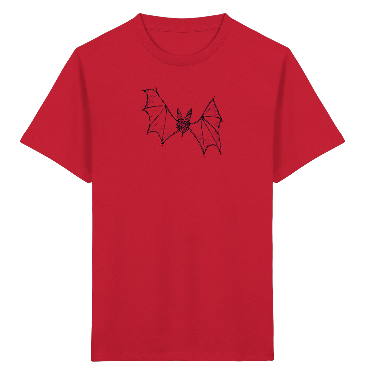 Fledermaus von oben - Kinder Bio T-Shirt