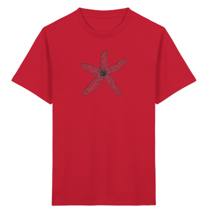 Seestern von oben Kinder T-Shirt - Kinder Bio T-Shirt