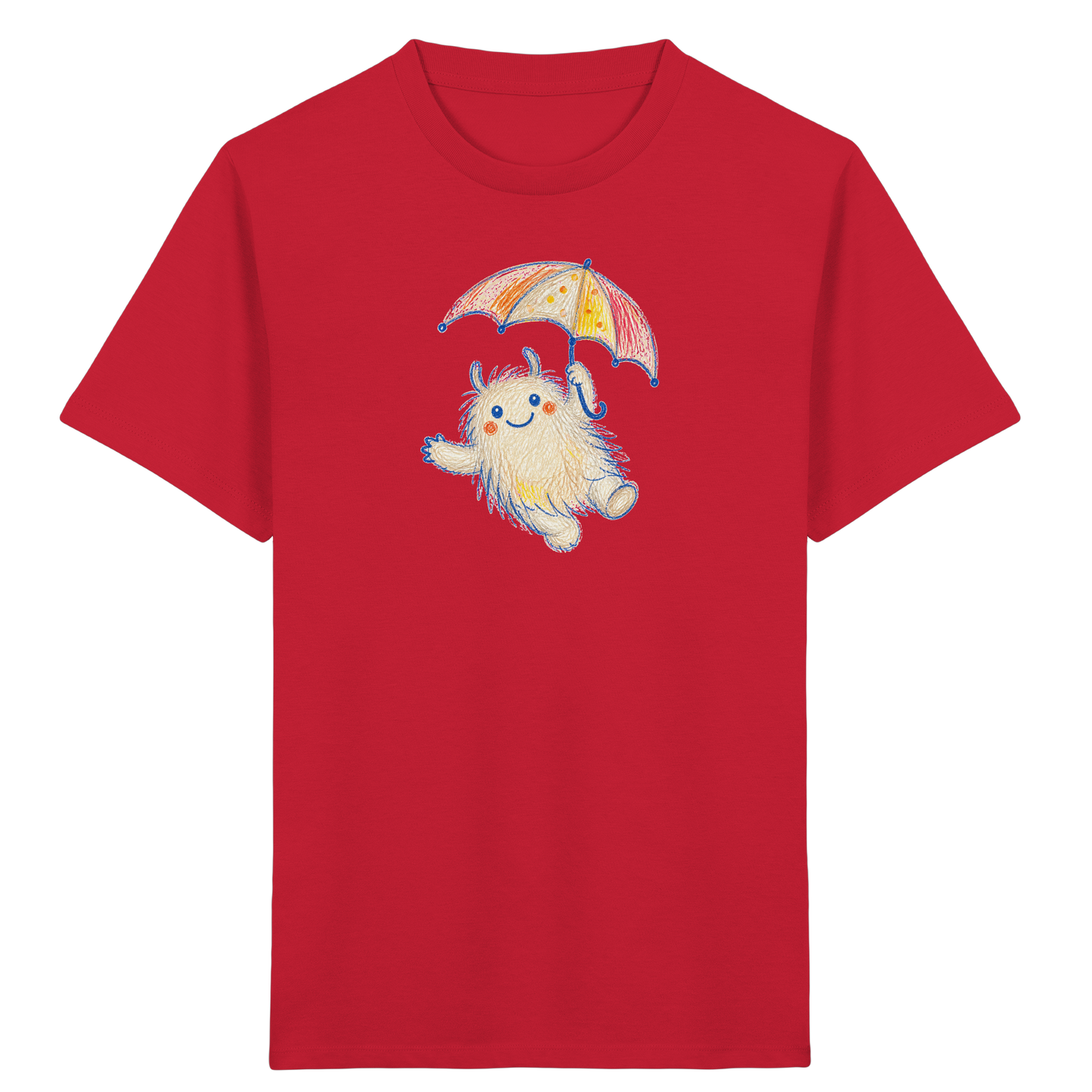 Schirmflieger Monster Kinder T-Shirt - Kinder Bio T-Shirt