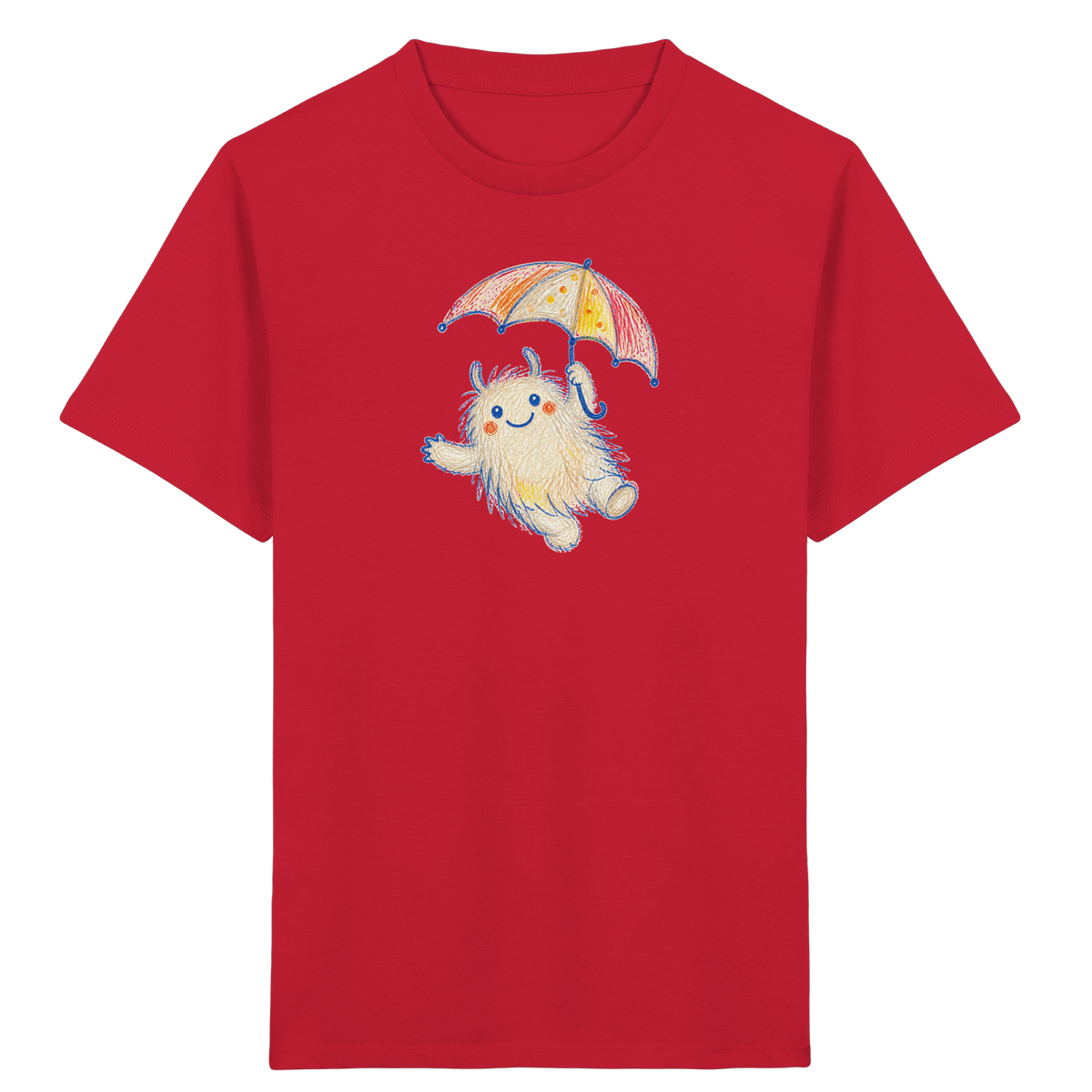 Schirmflieger Monster Kinder T-Shirt - Kinder Bio T-Shirt