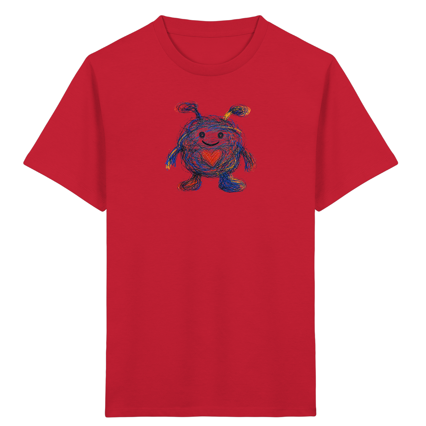 Herzknäuel Monster Kinder T-Shirt - Kinder Bio T-Shirt