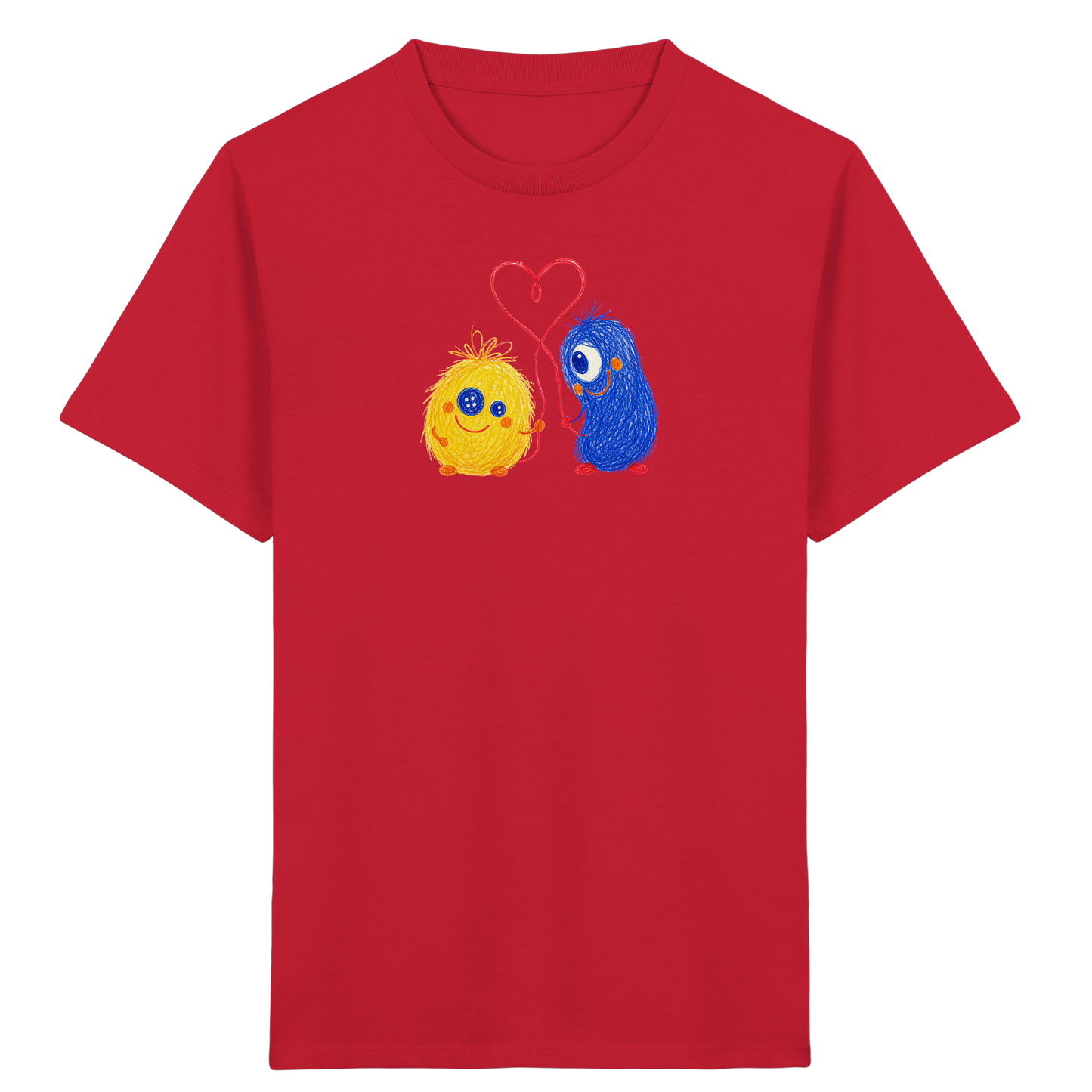 Freundschaftsfaden Monster T-Shirt - Kinder Bio T-Shirt