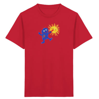 Sonnenkitzler Monster Kinder Shirt - Kinder Bio T-Shirt