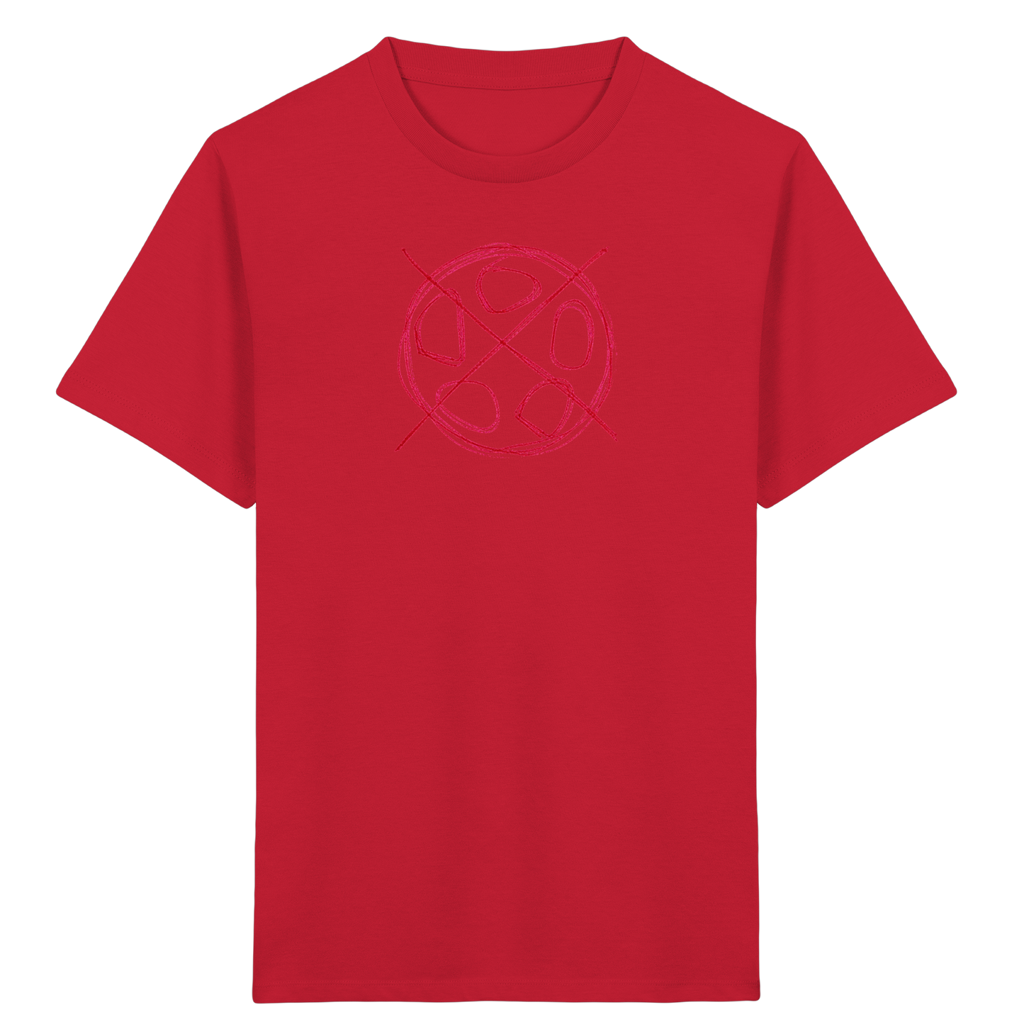 Krakel Fußball mit Stiften - Kinder Bio T-Shirt
