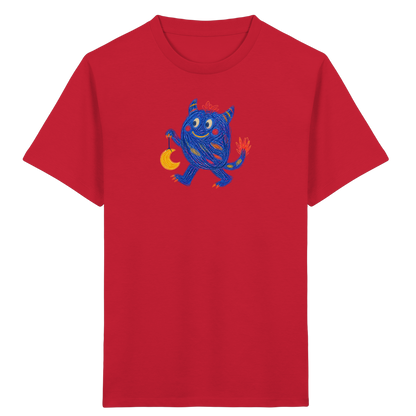 Mondlaterne Monster Kinder T-Shirt - Kinder Bio T-Shirt