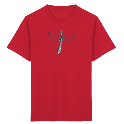 Fasan von oben gezeichnet - Kinder Bio T-Shirt