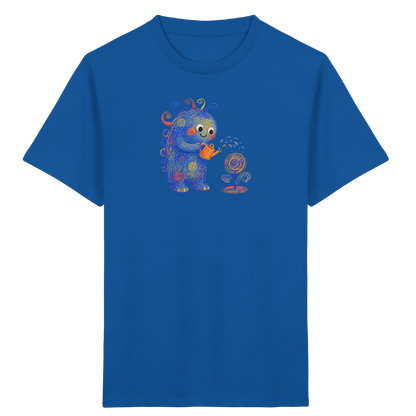 Kringelblume Monster Kinder T-Shirt - Kinder Bio T-Shirt