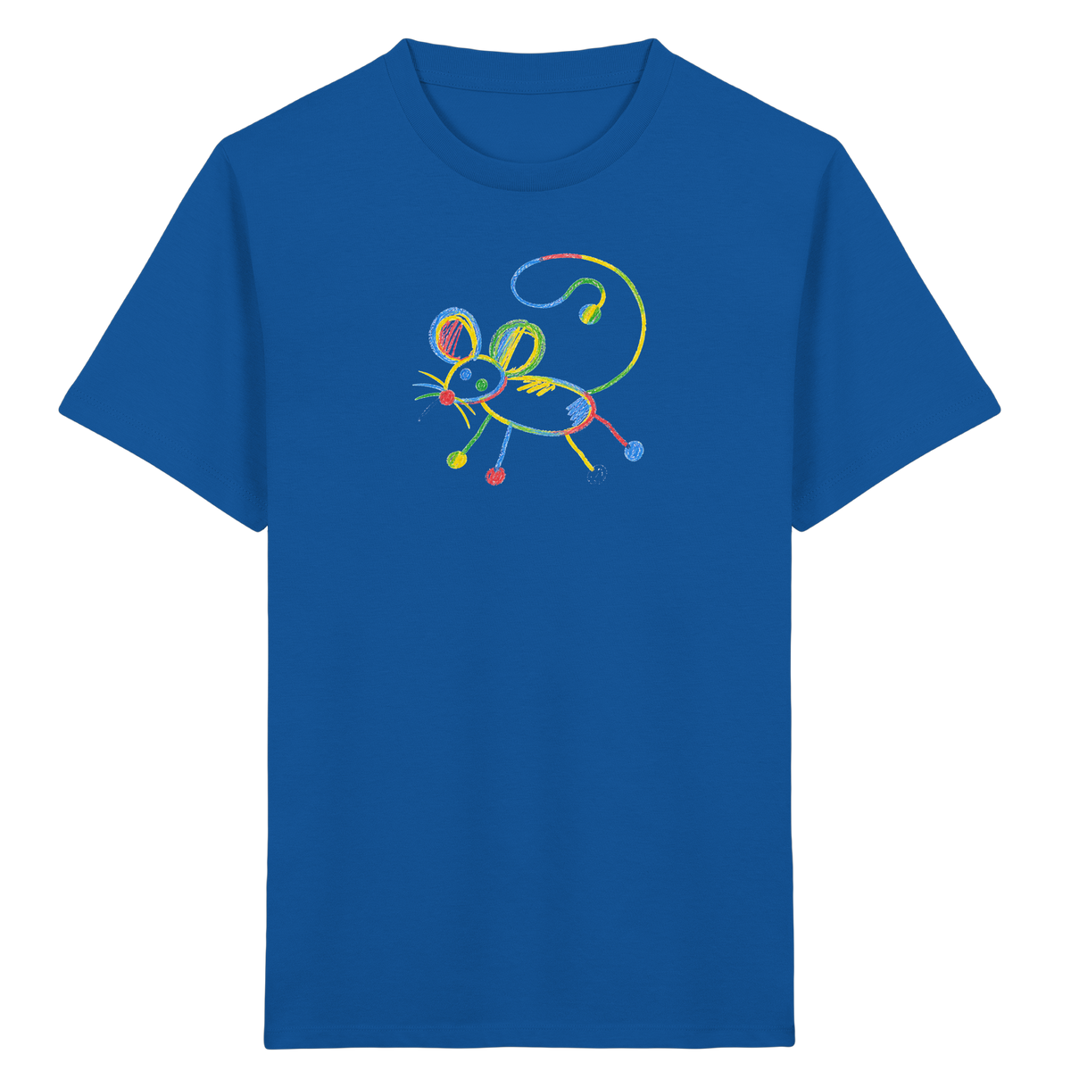 Farbpunkt Maus Kinder Shirt - Kinder Bio T-Shirt