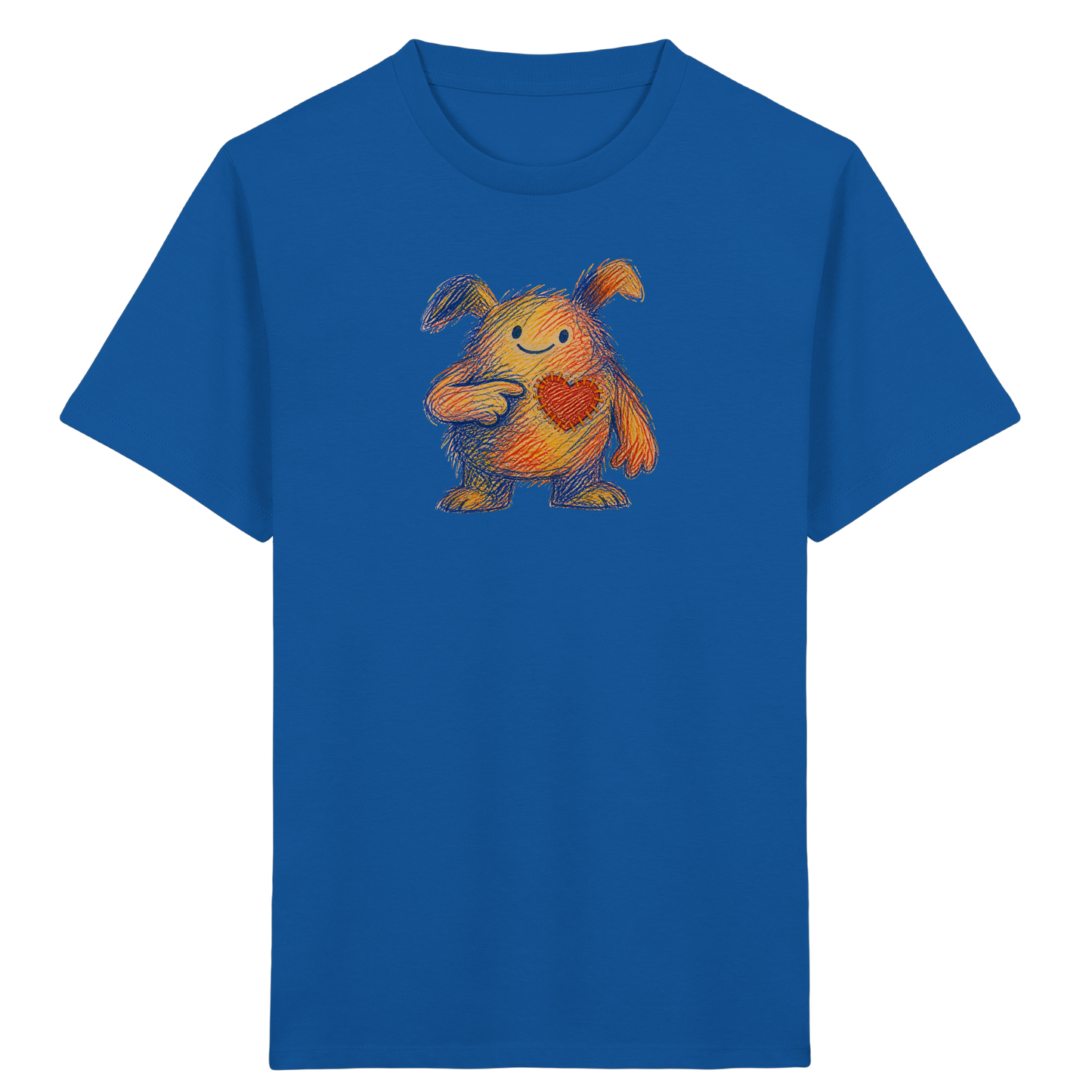 Flickenfreund Monster Kinder Shirt - Kinder Bio T-Shirt