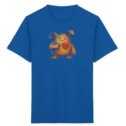 Flickenfreund Monster Kinder Shirt - Kinder Bio T-Shirt