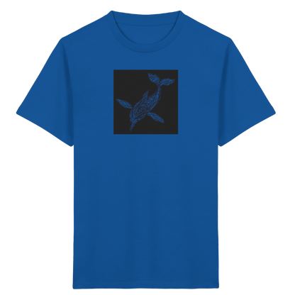 Delfin von oben - Kinder Bio T-Shirt