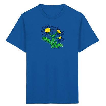 Kritzel-Kamille Kinder T-Shirt - Kinder Bio T-Shirt