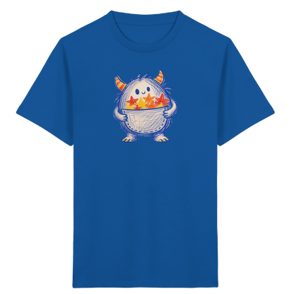 Kleines Monster mit Sternentasche - Kinder Bio T-Shirt