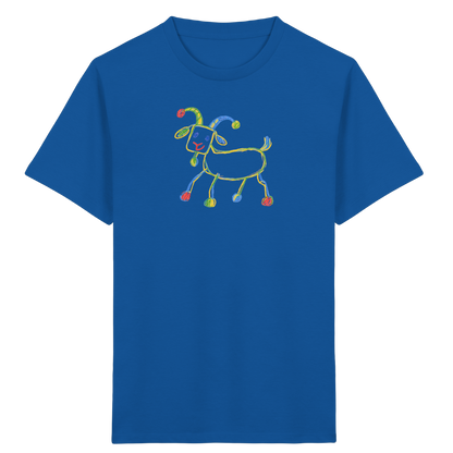 Freche Farbpunkt Ziege - Kinder Bio T-Shirt