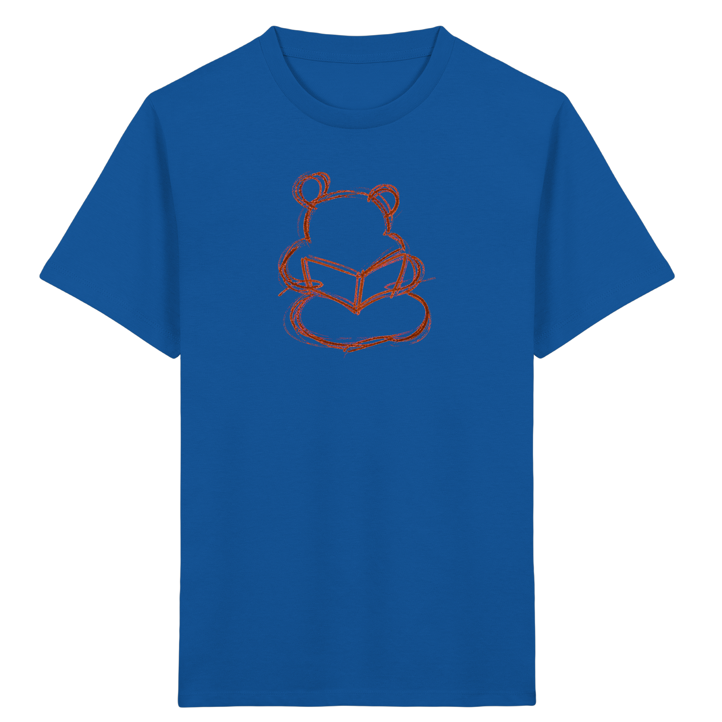 Kinder T-Shirt – Wackelbär mit offenem Buch