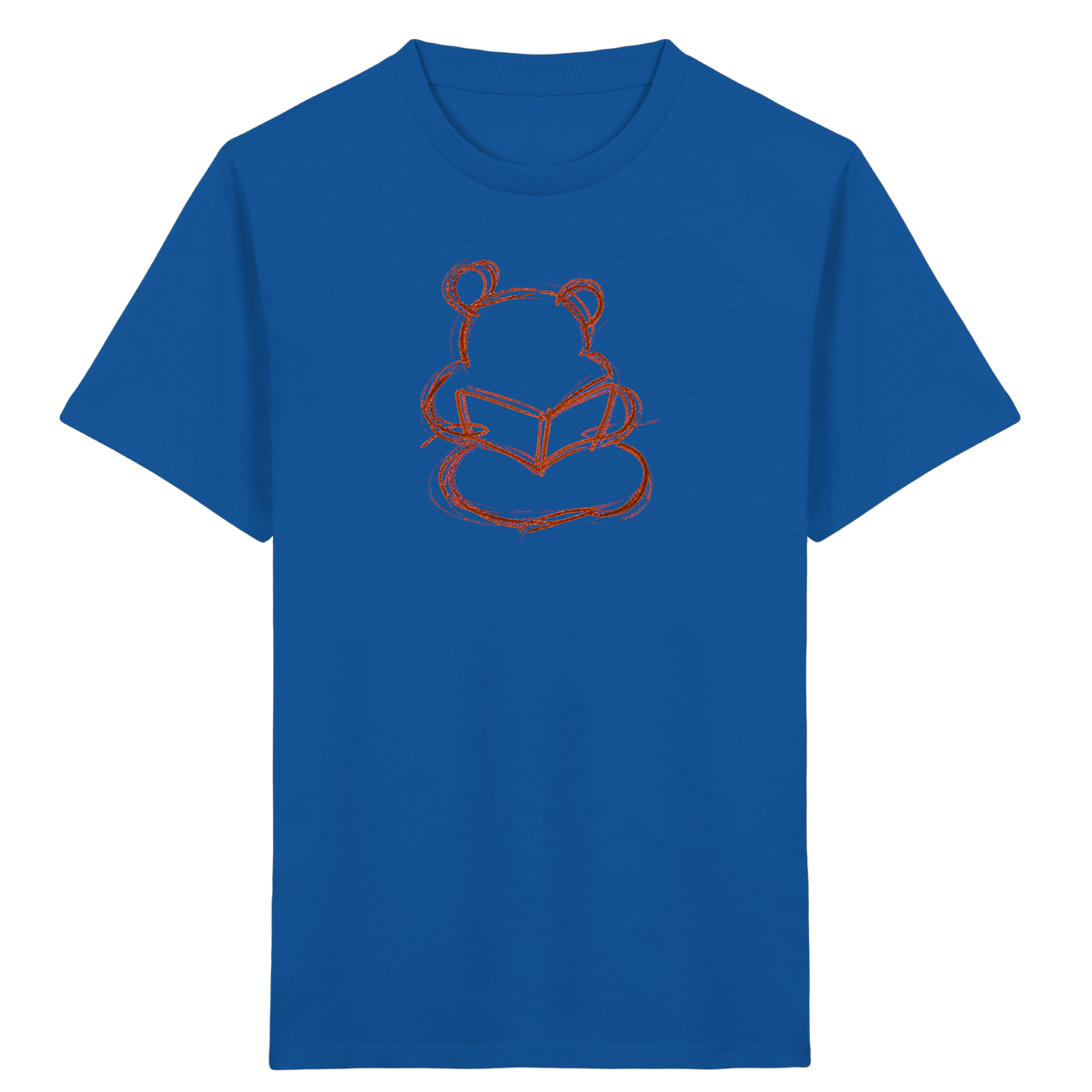 Wackelbär mit offenem Buch - Kinder Bio T-Shirt