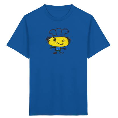 Kritzelkopf mit Kochmütze - Kinder Bio T-Shirt