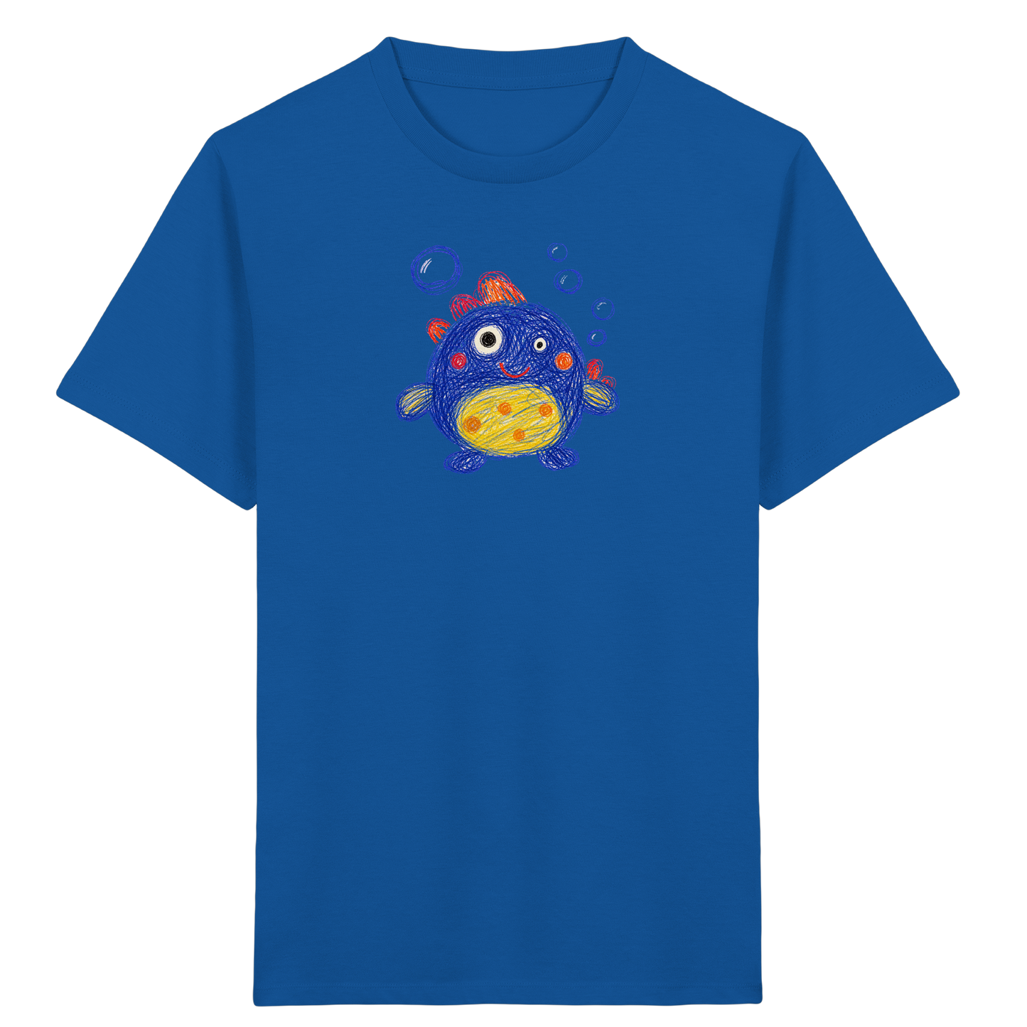 Blubberbauch Unterwasser Monster - Kinder Bio T-Shirt