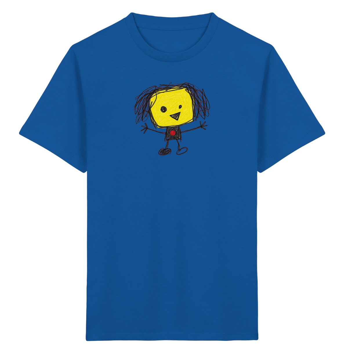 Kritzelkopf mit Wirbelhaar - Kinder Bio T-Shirt