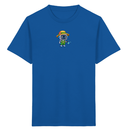 Pixel Roboter T-Shirt: Freundlicher Look - Kinder T-Shirt