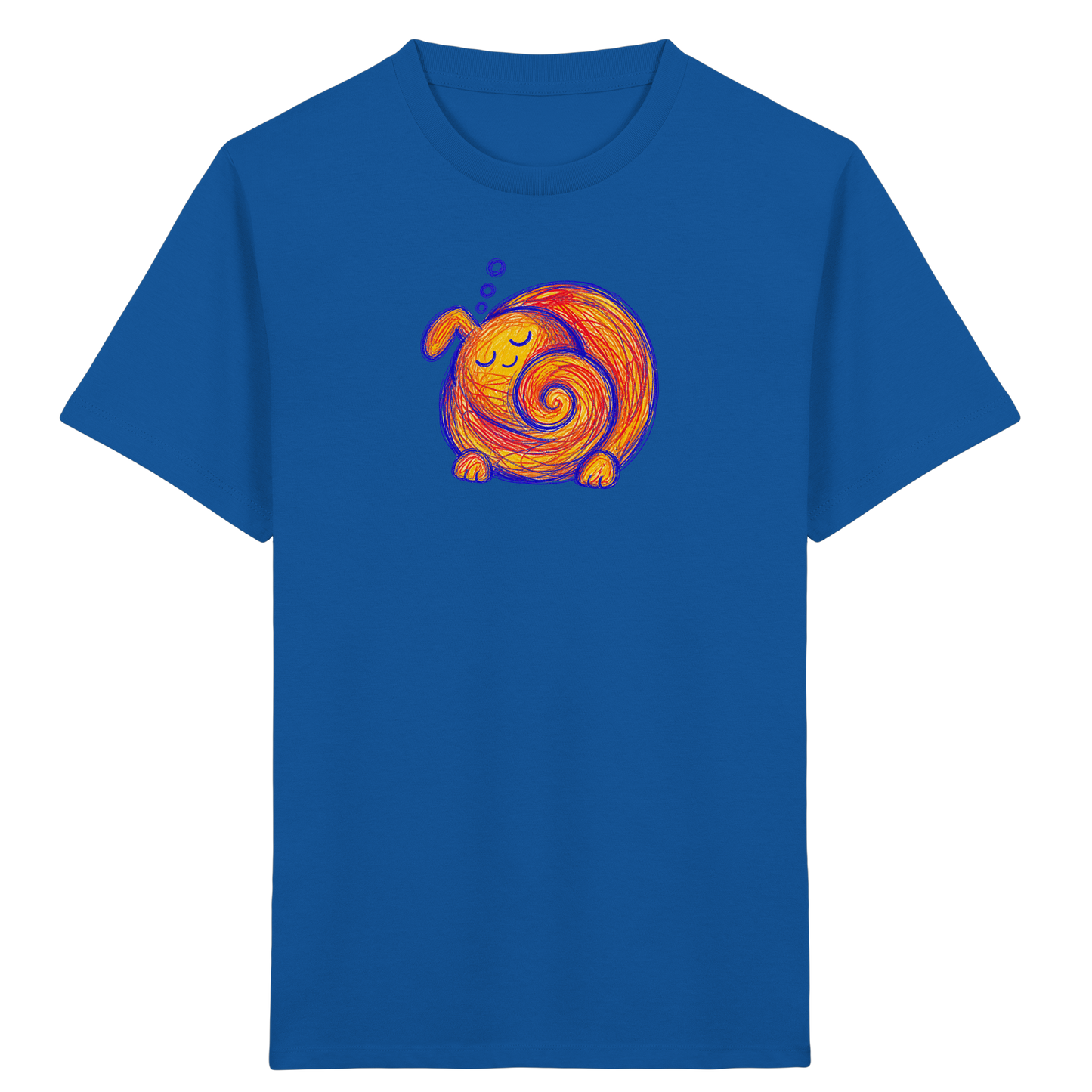 Schnarchkringel Monster Kinder Shirt - Kinder Bio T-Shirt